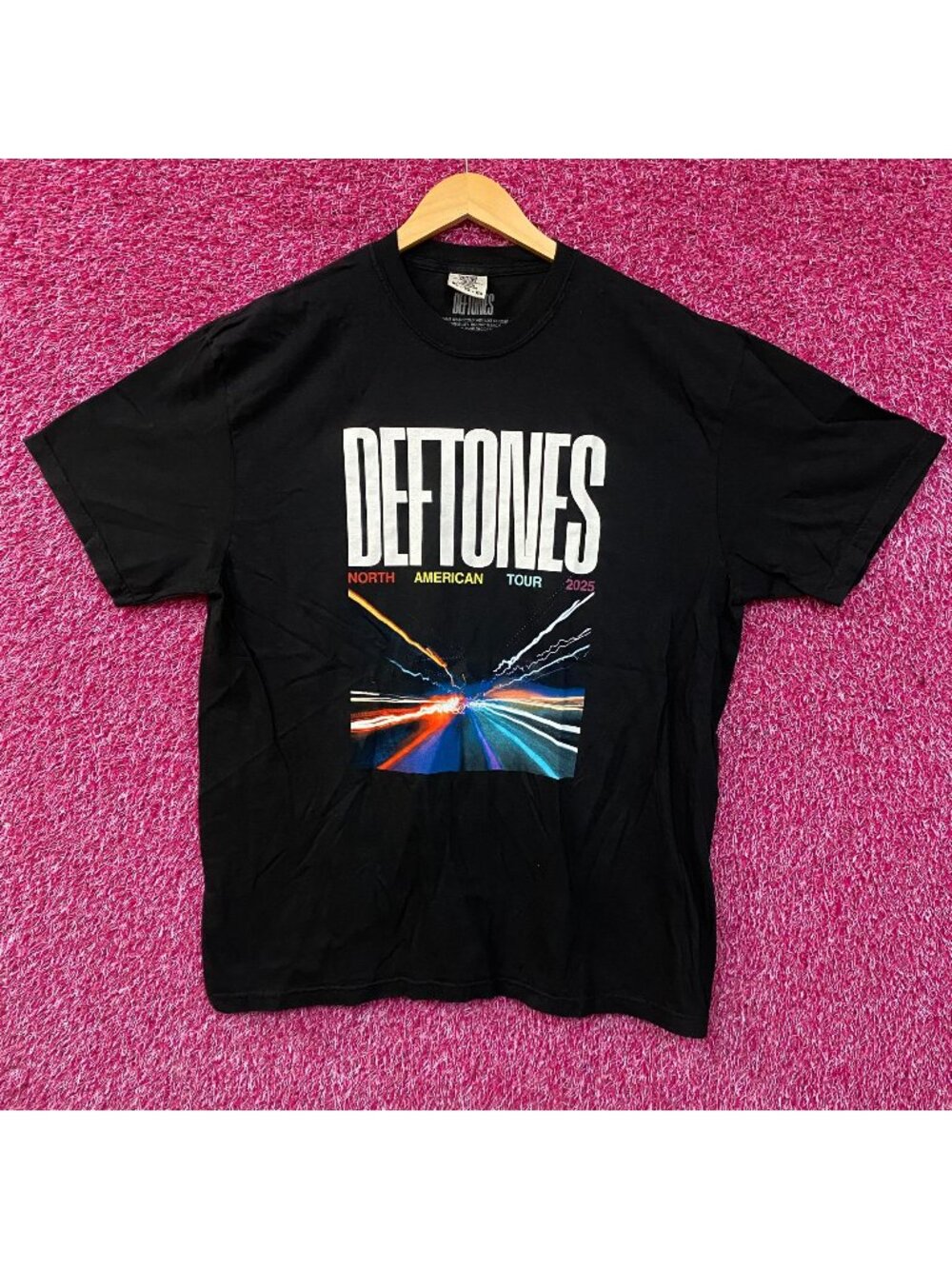 Deftones 2025 North American Tour 2025 Nu Metal T-Shirt XL